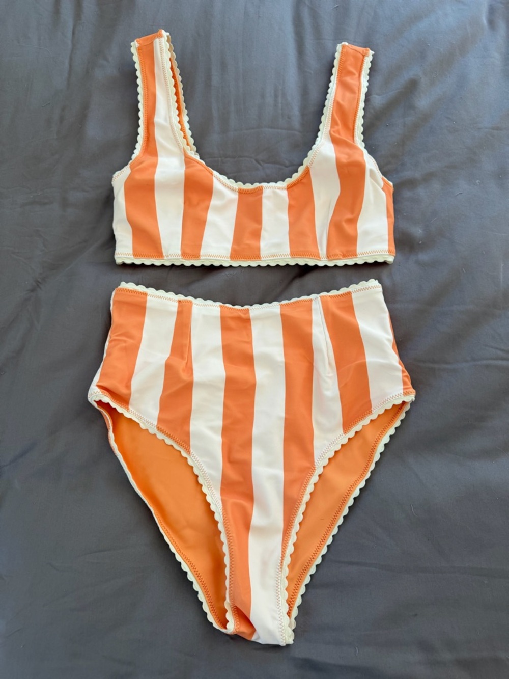 Striped Swim Suit